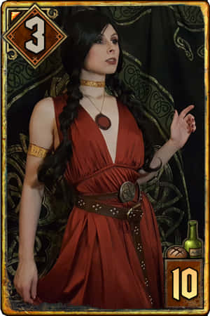 Philippa Eilhart Cosplay Gwent Card Wallpaper