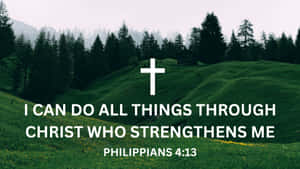 Philippians413 Catholic Inspiration Wallpaper