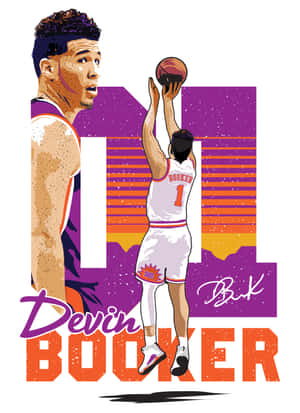 Phoenix Suns' Devin Booker Shows Off His New Iphone Wallpaper