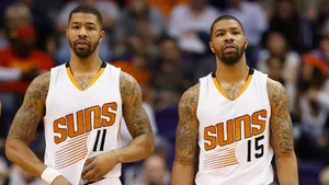 Phoenix Suns Twin Brothers Markieff And Marcus Morris Wallpaper