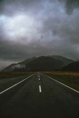 Photo Of Gray Road Wallpaper