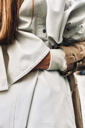 Photography Shot Of A Man Holding The Tangible Waist Of A Woman Wallpaper
