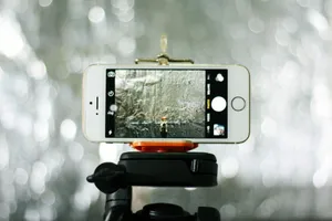 Photography Using Iphone Tripod Wallpaper