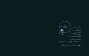 Physics Equation About Astronomy Wallpaper
