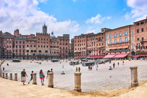 Piazza Del Campo Wallpaper