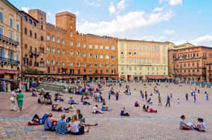 Piazza Del Campo Wallpaper