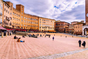 Piazza Del Campo Wallpaper