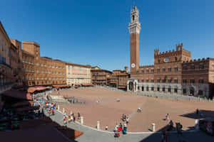 Piazza Del Campo Wallpaper