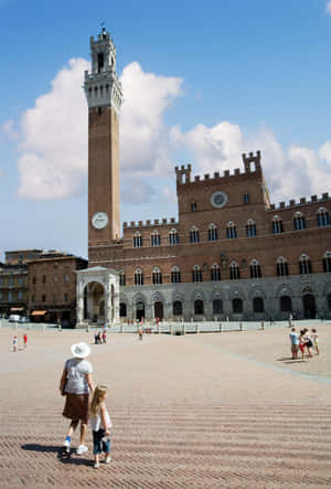 Piazza Del Campo Wallpaper