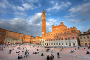 Piazza Del Campo Wallpaper