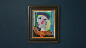 Picasso Style Portrait Painting Wallpaper