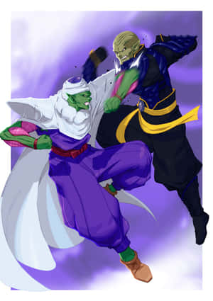 Piccolo_vs_ Anime_ Opponent_ Battle_ Art Wallpaper