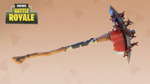 Pickaxe Of Renegade Raider Fortnite Wallpaper