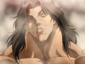 Pickle Baki Anime Embrace Wallpaper