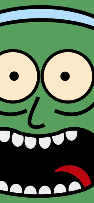 Pickle Rick And Morty Iphone Wallpaper