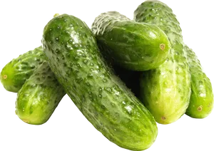 Pickled Bumpy Green Cucumber Fruits Wallpaper