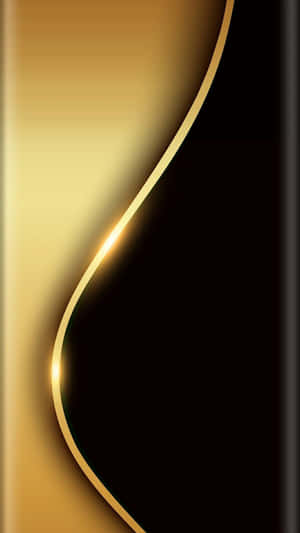 Picture Elegant Black And Gold Décor Setting A Sophisticated Atmosphere Wallpaper