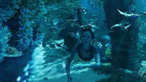 Picture Explore The World Of Pandora And The Omaticaya Clan In Avatar 2: The Way Of Water Wallpaper