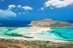 Picturesque Greek Beach Wallpaper