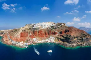 Picturesque Greek Island Escape Wallpaper