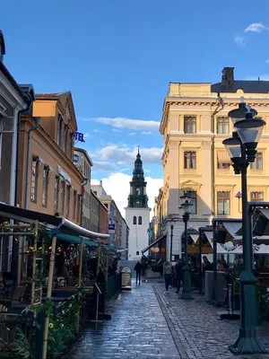 Picturesque Linköping Cityscape Wallpaper