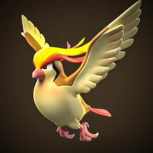 Pidgeotto 3d Art Wallpaper