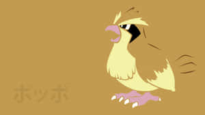 Pidgeotto Pidgey Brown Art Wallpaper