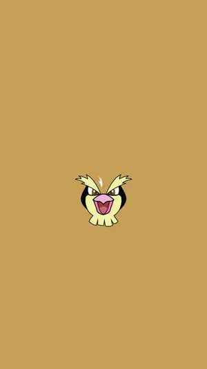 Pidgey Face Pokemon Iphone Wallpaper