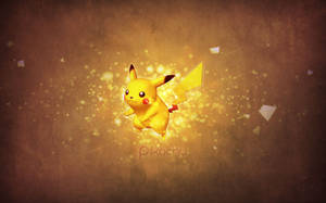 Pikachu 3d Starter Pokémon Wallpaper