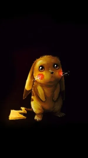 Pikachu Cute Android Wallpaper