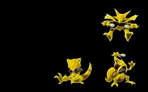 Pikachu Evolves Into Raichu Through The Power Of Evolution Wallpaper