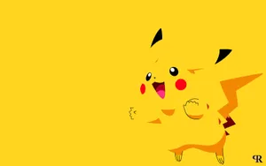 Pikachu In All Yellow Wallpaper