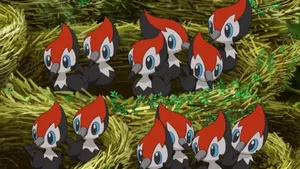 Pikipek Babies On Nests Wallpaper
