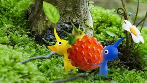 Pikmin Adventureinthe Greenery Wallpaper