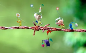 Pikmin Adventureon Twisted Vine Wallpaper
