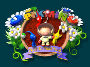 Pikmin Welcome Artwork Wallpaper