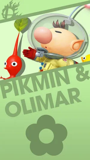 Pikminand Olimar Adventure Wallpaper