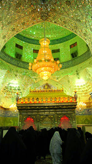 Pilgrims Imam Hossain Karbala Wallpaper