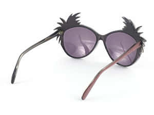 Pineapple Theme Purple Sunglasses Wallpaper