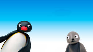 Pingu And Robby Wallpaper