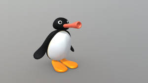 Pingu Noot Noot Mouth Wallpaper