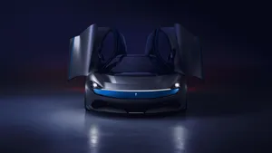 Pininfarina's Masterpiece Showcased At An Automotive Event Wallpaper