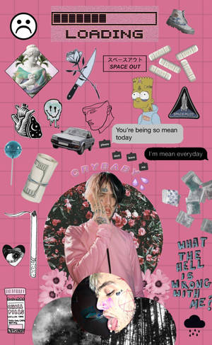 Pink Aesthetic Collage Wallpaper