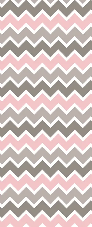 Pink And Gray Chevron Pattern Wallpaper
