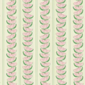 Pink And Green Aesthetic Watermelon Pattern Art Wallpaper