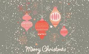 Pink And Red Christmas Aesthetic Computer Wallpaper