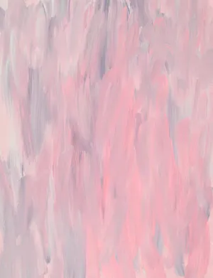 Pink And White Cute Pastel Aesthetic Painting Wallpaper