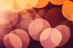 Pink And Yellow Bokeh Hd Light Wallpaper