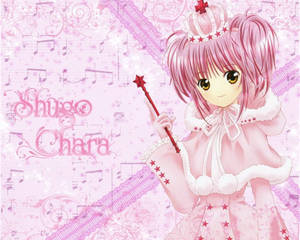 Pink Anime Aesthetic Amu Hinamori Wallpaper