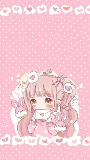 Pink Anime Pfp Aesthetic Wallpaper